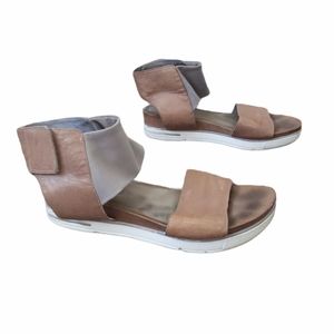 Eileen Fisher Spree Sport Sandals Leather & Mesh